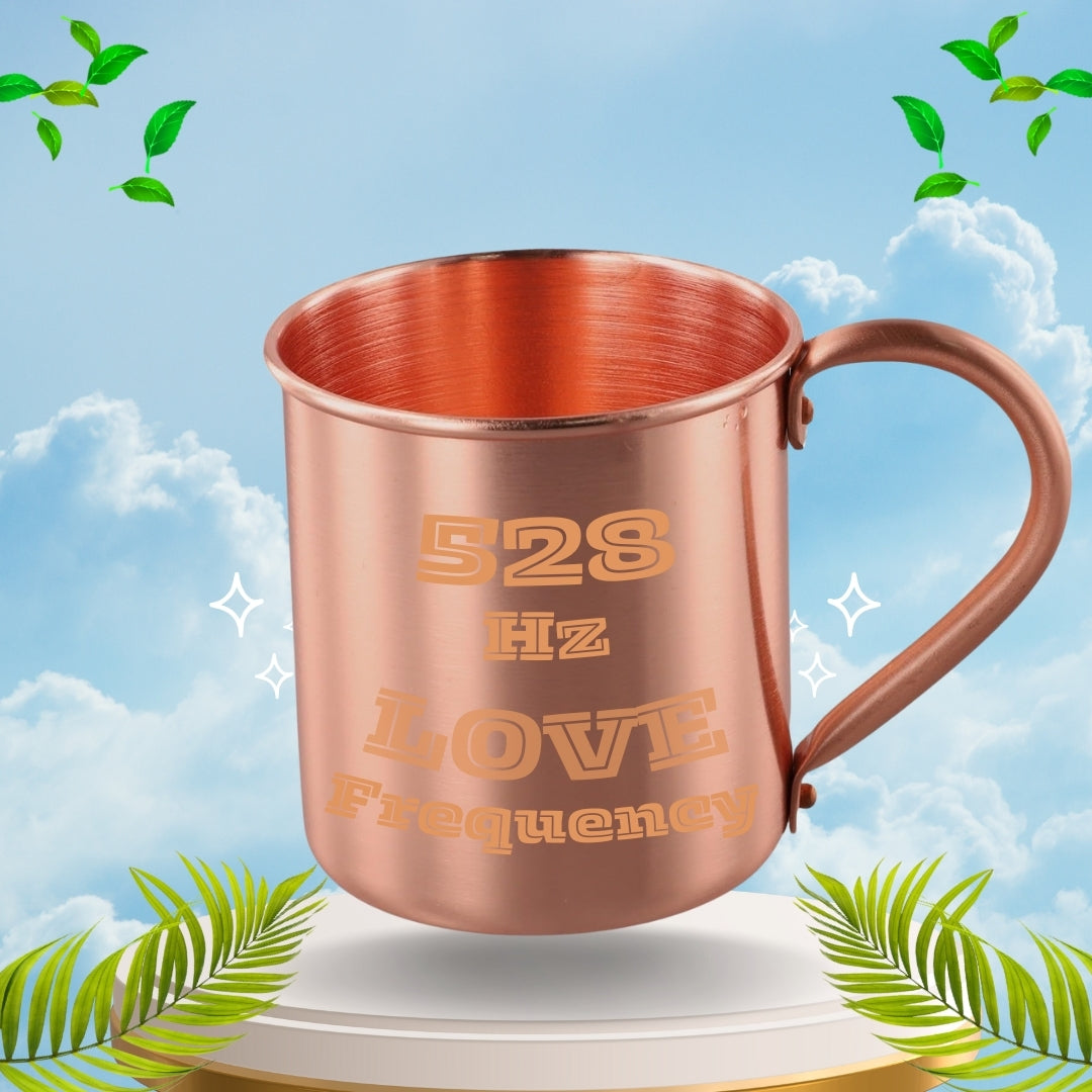 528 Love Engraved Pure Copper Mug – 450ml