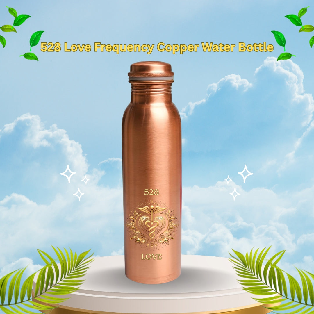 Smooth Copper Water Bottle