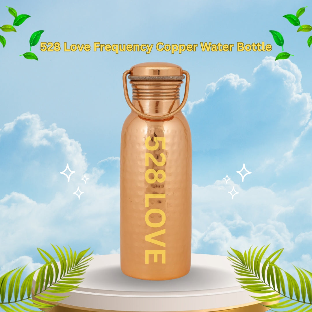 Hammered Copper Water Bottle